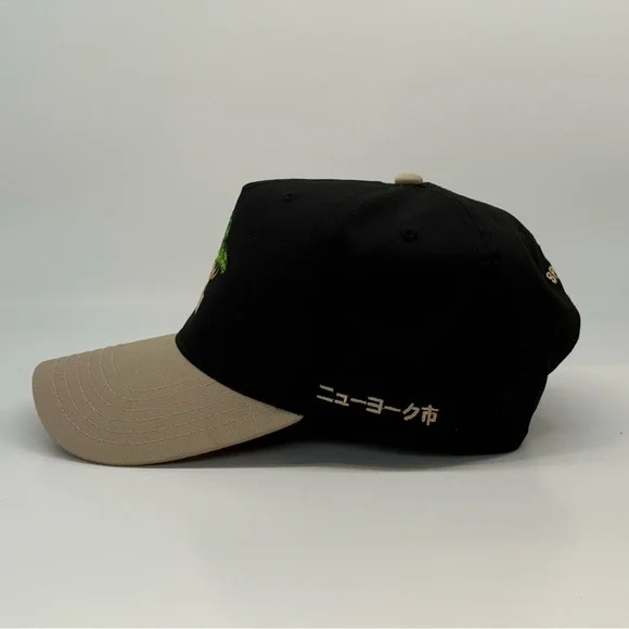 New York Bonsai Tree Black and Khaki Snapback - Picture 4 of 8